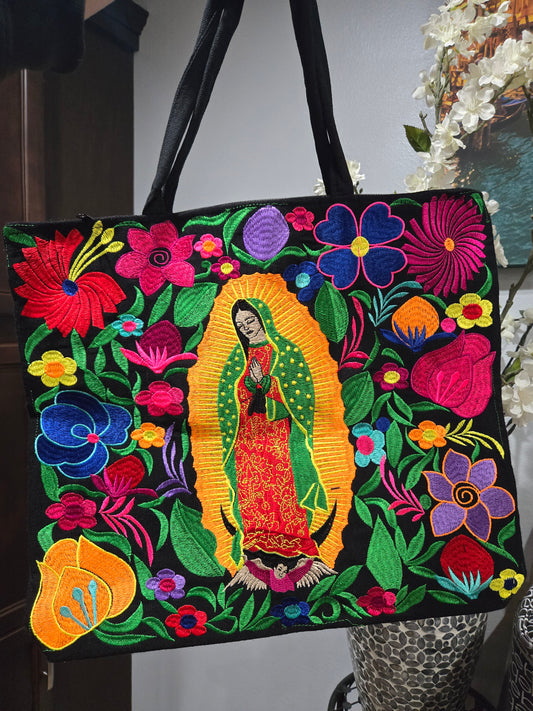 Oversized Virgencita Tote