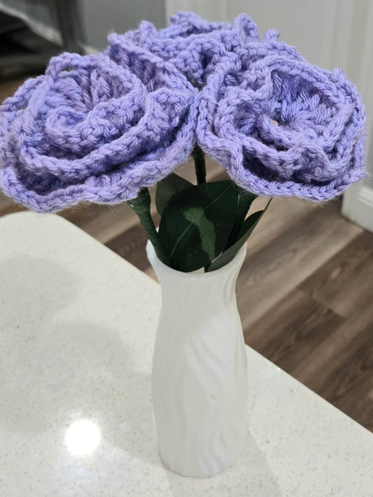 Bouquet W/Vase ( You pick colors)