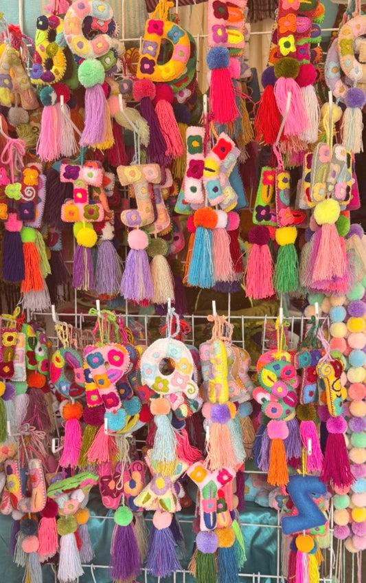 Letter Tassel (Read Description)